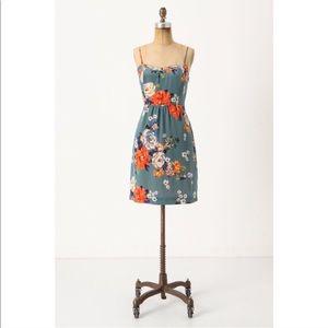 Anthropologie Moulinette Soeurs Verdant Slip Dress